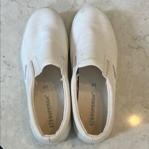 Superga White Sneakers Classic Minimalist Design